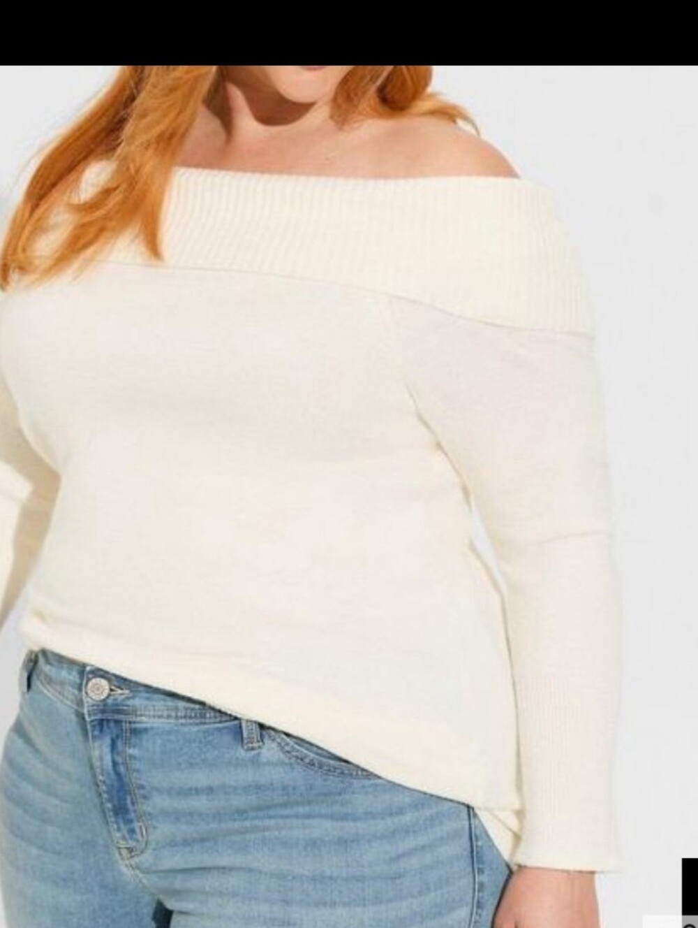 Torrid Pullover Off Shoulder Sweater Nwt 0x